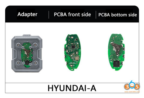 Illustration for CGDI K2 Copy Hyundai Kia 4A Smart Key with Solder Free Adapter