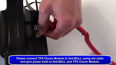 Illustration for Zed Bull and TPX Cloner Copy 4D transponder