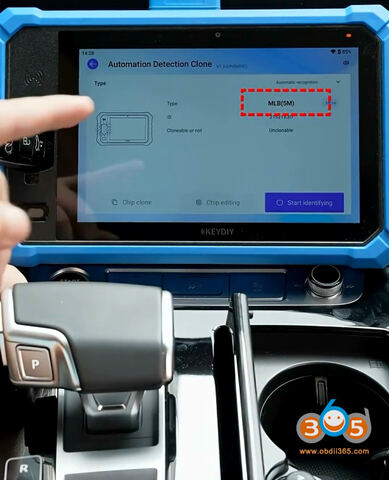 Illustration for How to Add 2024 Audi Q7 MLB Key with Keydiy KD-X6?