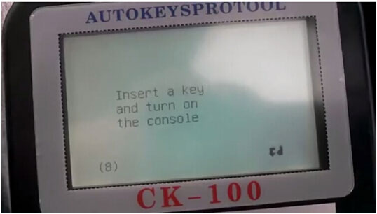CK100 to program Chrysler 300M Smart Key 5-5