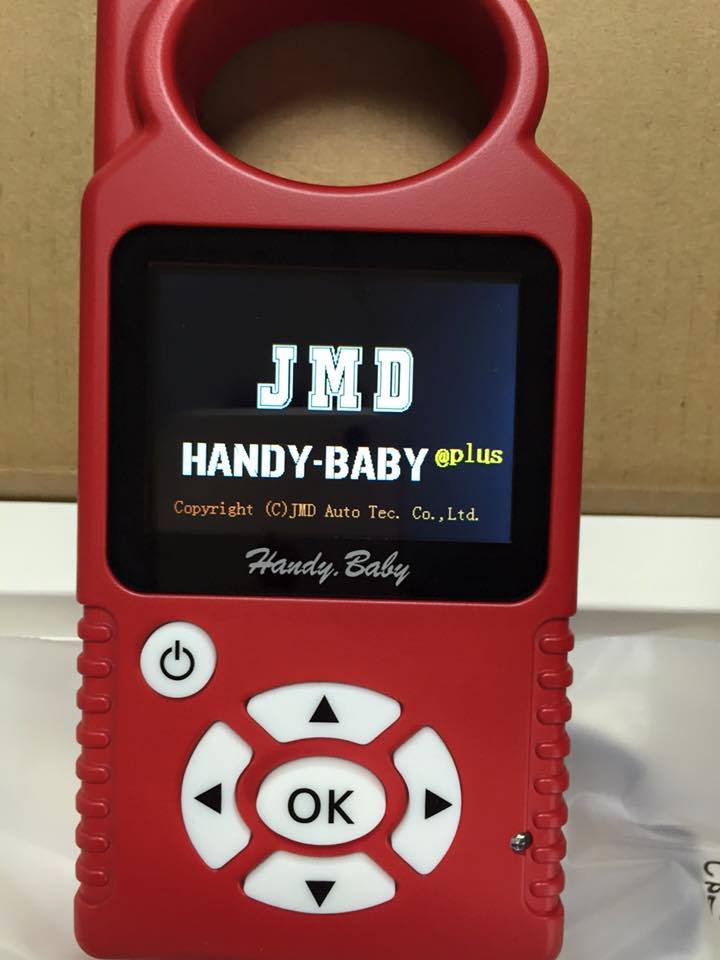 Handy baby key pro update to Plus version with red case