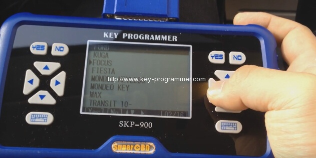 skp900 key progranner add new key 3-3