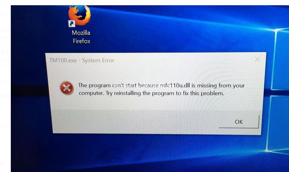 Reinstalling the application may fix this problem. Mfc110u.dll ошибка. ICQ exe системная ошибка. Tm100 Key Programmer tm100 Key Programmer 16 000 ₽ продавец. The program can't start because riotgamesapidll is missing from your Computer. Try reinstalling the program to Fix this problem..