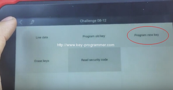 xtool x100 pad program new key 4-5