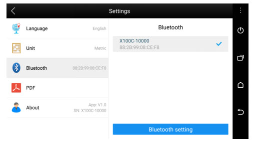 xtool x100c key programmer bluetooth settings-9