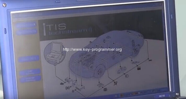 Toyota TIS TechStream Program Immo Key on Tundra 2013