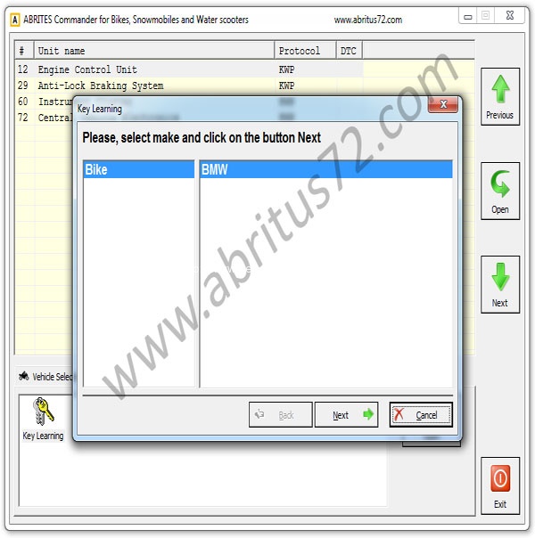 fvdi2 bmw bike key programming 2-5