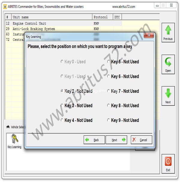 fvdi2 bmw bike key programming 3-6