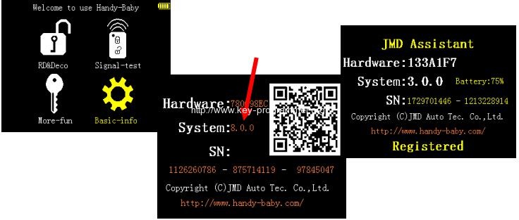 JMD Assistant for Handy Baby used to Copy VW 48 Chip