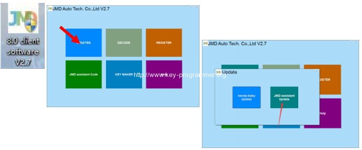 JMD Assistant for Handy Baby used to Copy VW 48 Chip