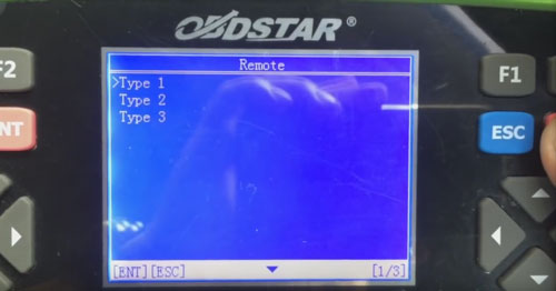 OBDSTAR X300 Pro3 program Toyota H chip remote key