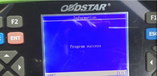 OBDSTAR X300 Pro3 program Toyota H chip remote key