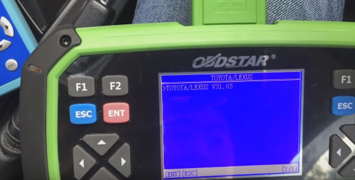 OBDSTAR X300 Pro3 program Toyota H chip remote key