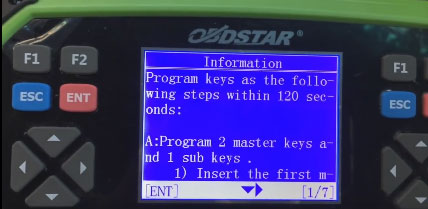 Toyota Hilux G Chip Immo Reset via Obdstar X300 Pro3