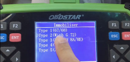 Toyota Hilux G Chip Immo Reset via Obdstar X300 Pro3