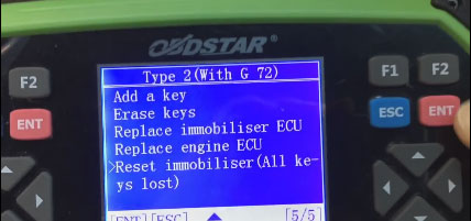 Toyota Hilux G Chip Immo Reset via Obdstar X300 Pro3