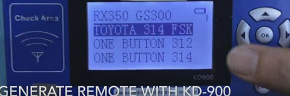 How to Program Remote Key for LEXUS RX330 with SKP900