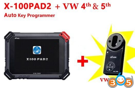 Xtool X100 PAD2 + KC100 Program VAG 4th 5th IMMO Key