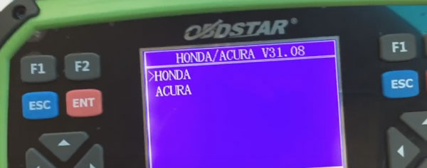 Program Honda Civic 48 Chip Key with OBDSTAR X300 PRO3