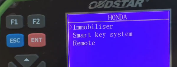 Program Honda Civic 48 Chip Key with OBDSTAR X300 PRO3
