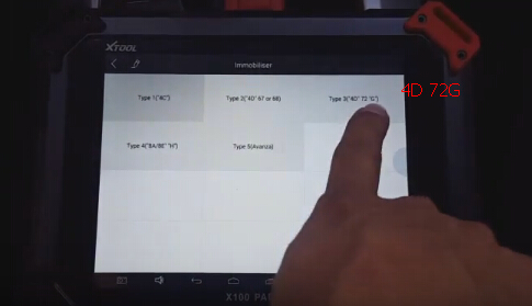 Xtool X100 PAD2 Program Remote Key on Toyota 4Runner 2013