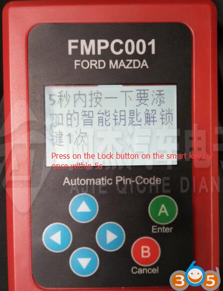 Program Range Rover 2010 Smart Key with FMPC001 Incode Calculator