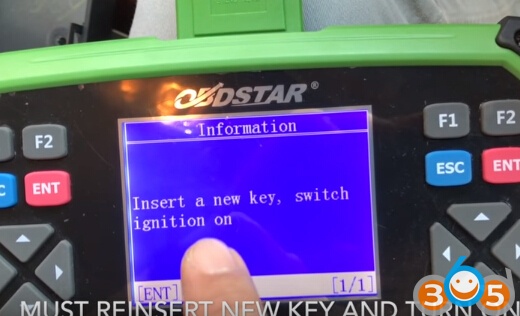 Program ISUZU MU7 All Key Lost with OBDSTAR X300 Pro3 Key Master