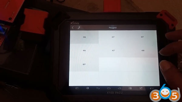 Xtool X100 Pad2 Read Peugeot 206 2012 Pin Code