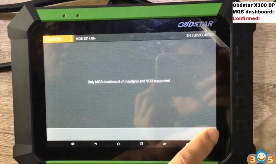 obdstar-x300-dp-vag-mqb-dashboard