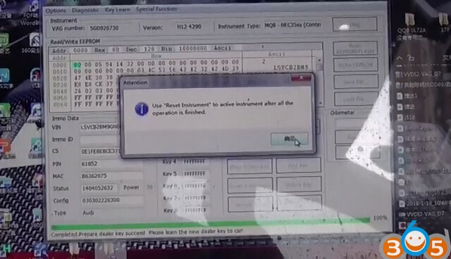 How to Program New Key to VW MQB using Xhorse VVDI2