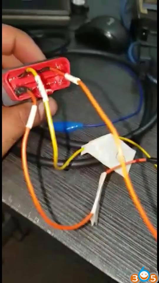 VVDI MB Tool W202 W208 W210 All Keys Lost Wiring Diagram