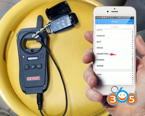 keydiy-kd-x2-Ssangyong-Rexton-4