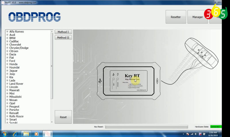 install-obdstar-key-rt-renew-tool-9