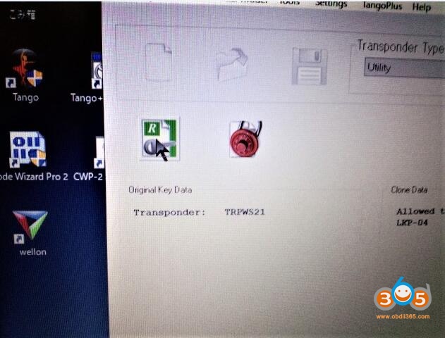 Tango Lkp 04 Chip Unable To Initialize The Transponder 04