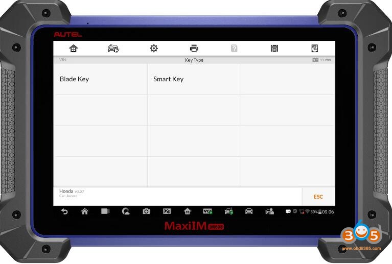 Autel Im608 2010 Honda Accord 3