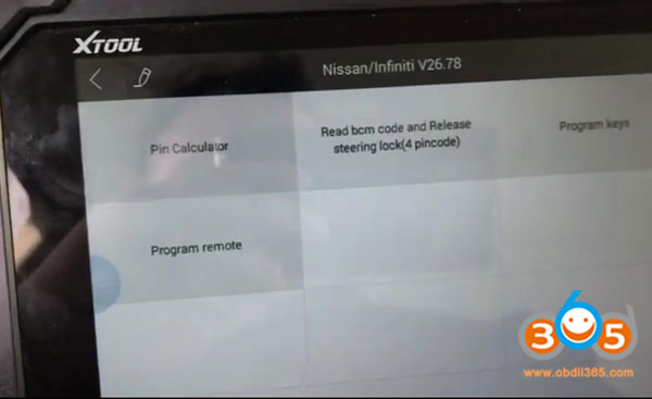 Xtool Nissan All Key Lost 1