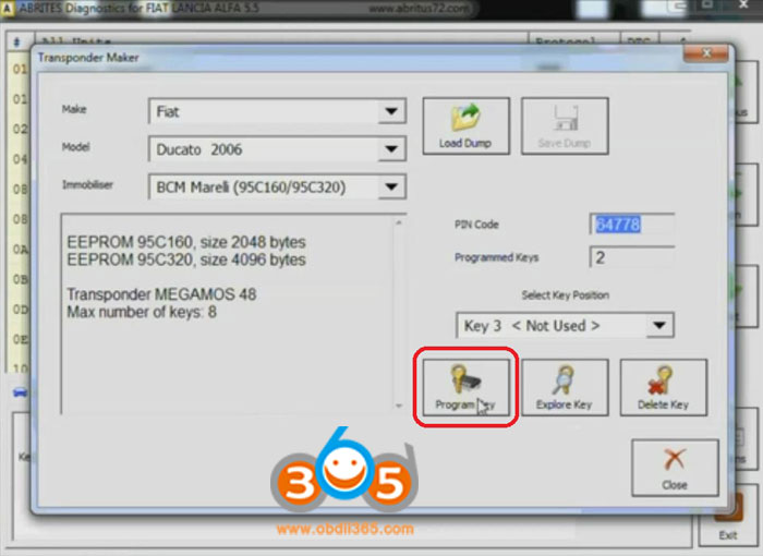 Svci 2018 Fiat Ducato Key Programming 11