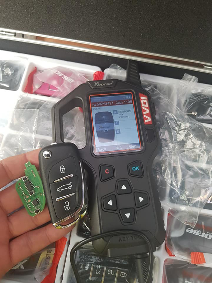 Vvdi Hyundai Grandeur Azera 2009 Remote