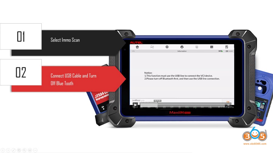 Autel Maxiim Im608 On 2012 Range Rover Sport All Keys Lost 05