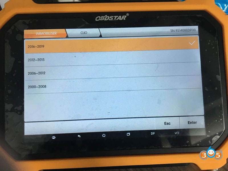 Obdstar Dp Plus Program Renault Clio Iv 2018 All Key Lost 02