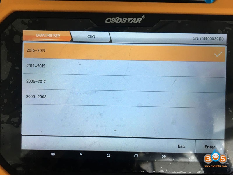 Obdstar Dp Plus Renault Clio Iv 2018 All Key Lost Help Files 02
