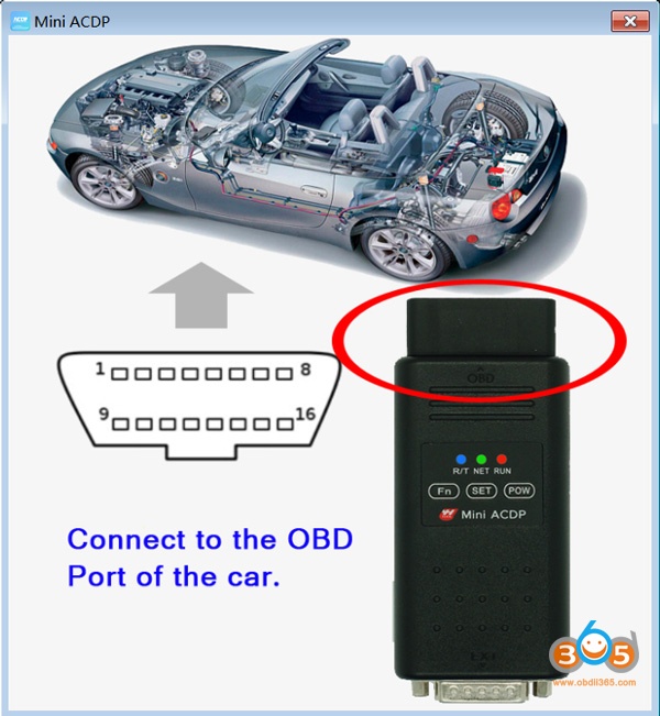 Mini Acdp Bmw 8hp Isn Clear E Chassis 06