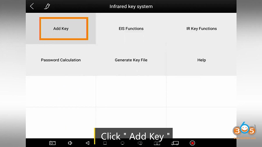 Xtool Kc501 Pad3 Obd Add Mercedes Infrared Key 05