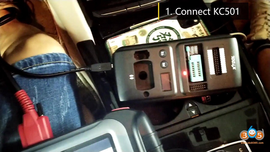 Xtool Kc501 Pad3 Obd Add Mercedes Infrared Key 08