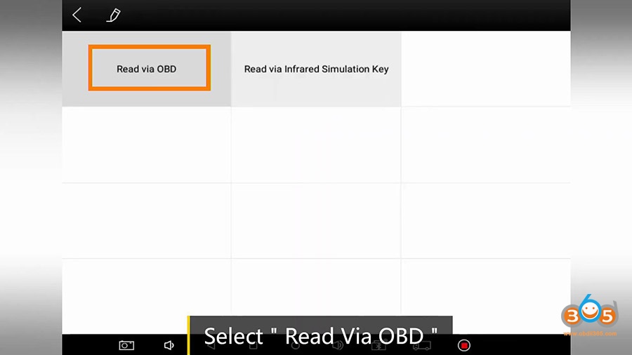 Xtool Kc501 Pad3 Obd Add Mercedes Infrared Key 12