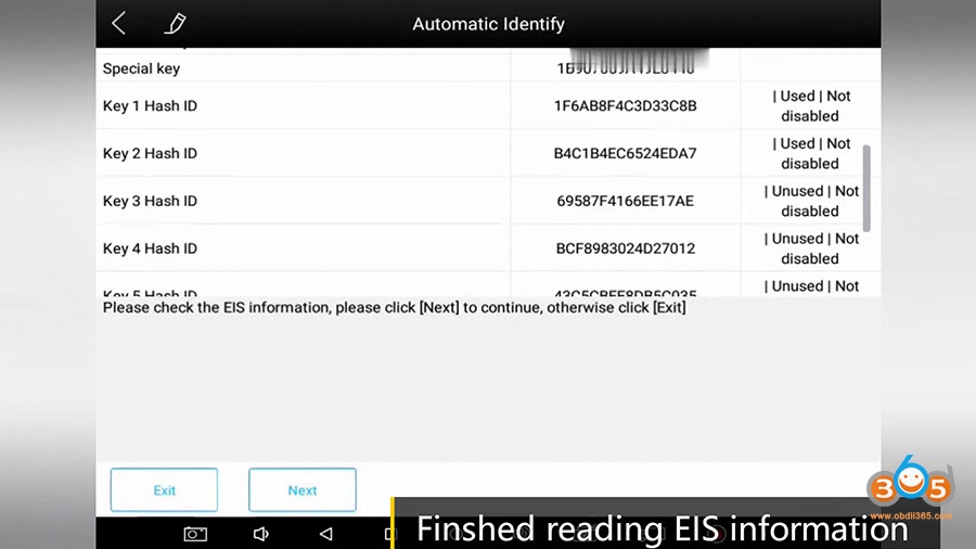 Xtool Kc501 Pad3 Obd Add Mercedes Infrared Key 14