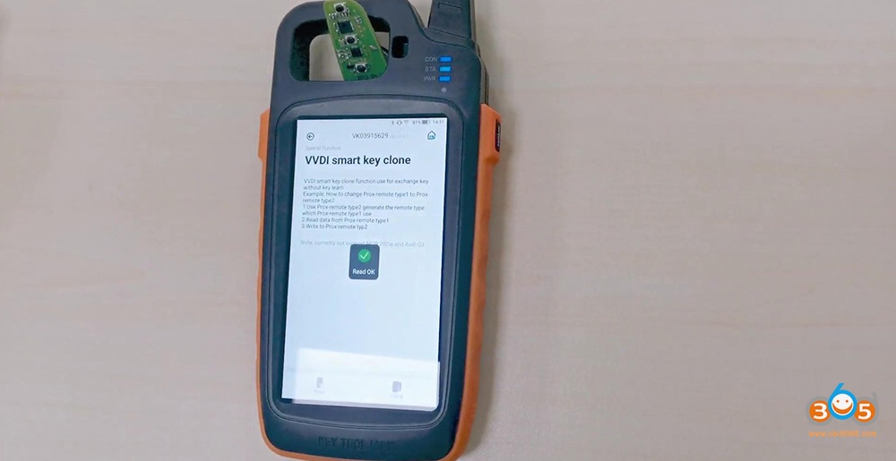 Xhorse Key Tool Max Vvdi Smart Key Clone 13