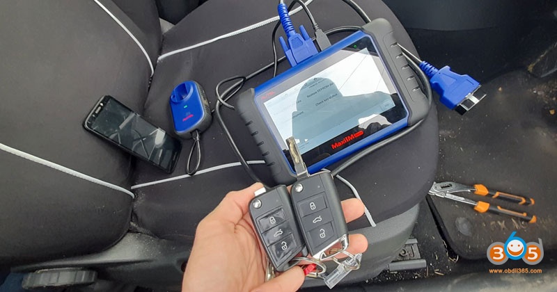 Autel Im508 2016 SKODA OCTAVIA 1