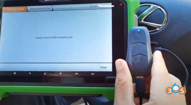 Obdstar Key Sim Lexus 98 Smart Key 12