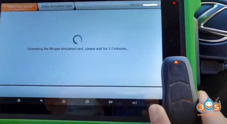 Obdstar Key Sim Lexus 98 Smart Key 13